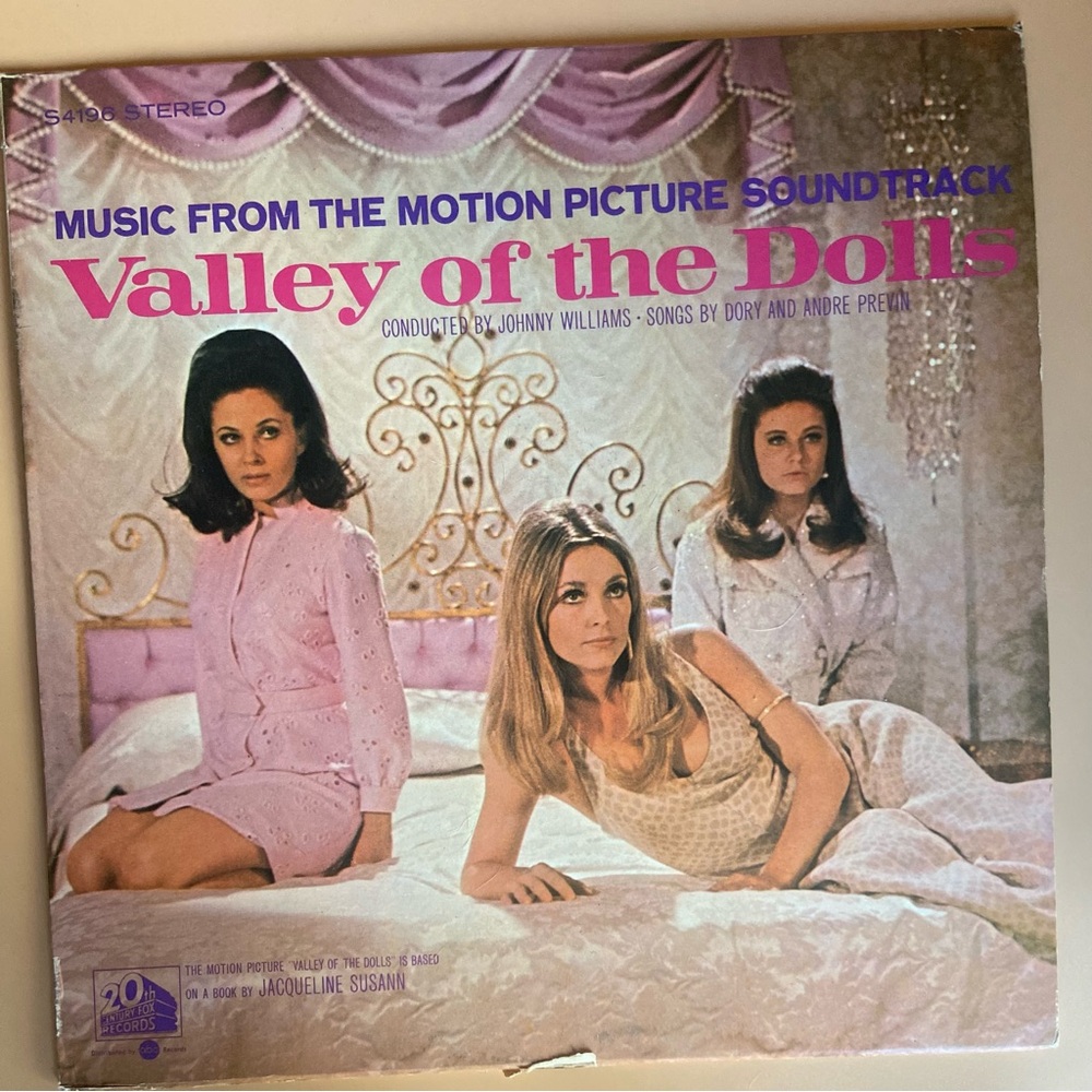 Vintage Vinyl Record Movie Soundtrack Valley of the Dolls